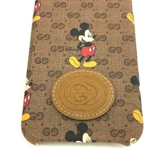 GUCCI Disney Micro GG Logo Iphone X Cell Phone Case /6R0479 - Picture 7 of 8